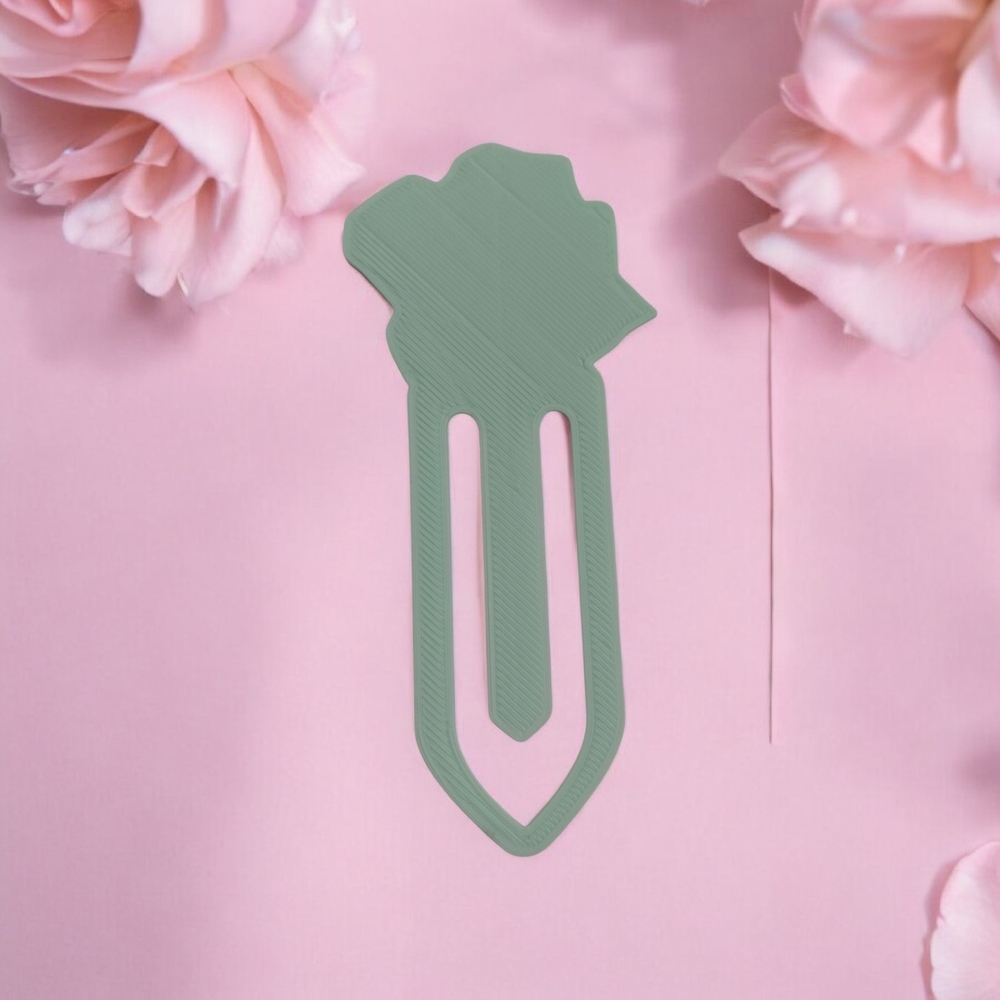 Rose Shaped Bookmark - Picture 3 of 6